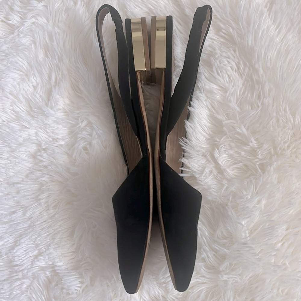 Tory Burch suede pointed toe flats - Picture 4 of 9